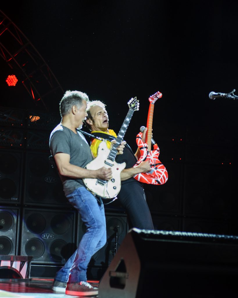 Eddie Van Halen and David Lee Roth, New Jersey, 2015