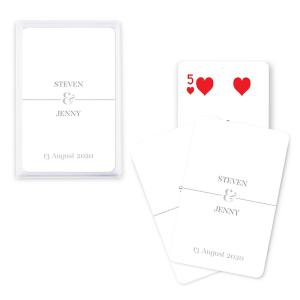 playing cards for weddings