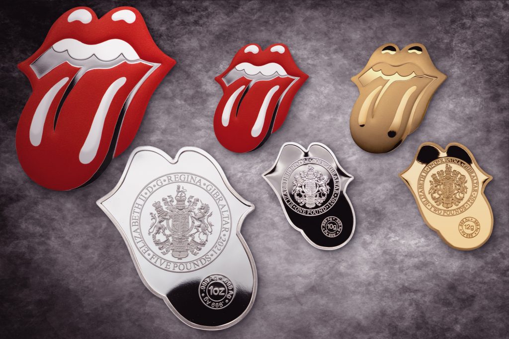 Rolling Stones - Tongue and Lips coin