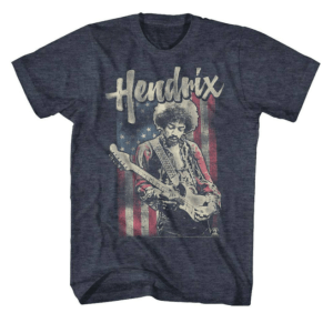 navy heather jimi hendrix tshirt