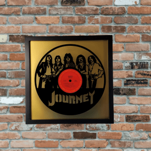 journey laser cut vinyl record wall art