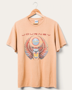 journey logo flea market tee