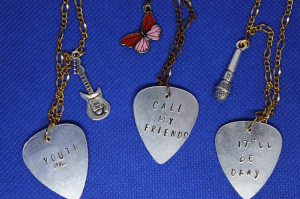shawn mendes song inspired guitar pick necklace