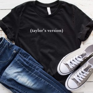 taylor swift taylor's version black shirt