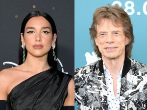 dua lipa, mick jagger