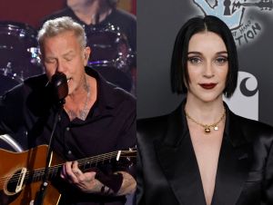 James Hetfield and St. Vincent