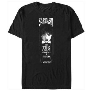 sarcasm is the only friend I need wednesday addams shirt