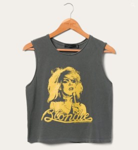 blondie crop tank top