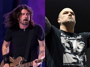 Dave Grohl of the Foo Fighters and Phil Anselmo of Pantera