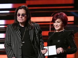 Ozzy Osbourne and Sharon Osbourne