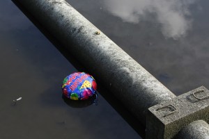 St James's Park Lake Is Dredged To Clear Silt From The Bottom