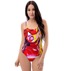 miley crysu one piece swimsuit