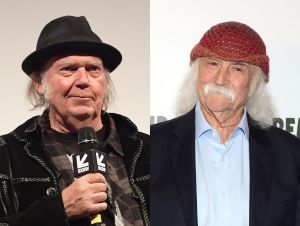 Neil Young and David Crosby