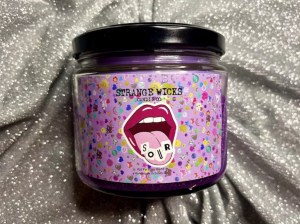 olivia rodrigo sour album inspired candle