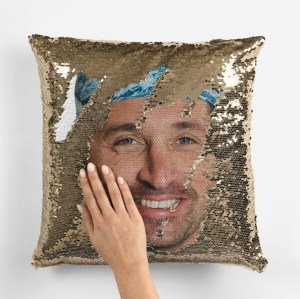 mcdreamy sequin pillowcase