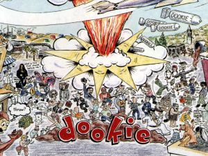 Cover of the Green Day album 'Dookie.'