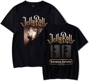 jelly roll backroad baptism black tee
