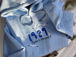 light blue 1989 taylor's version shirt