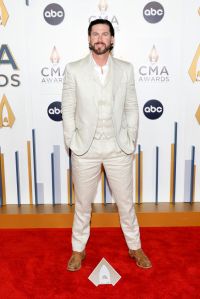 Riley Green attends the 57th Annual CMA Awards