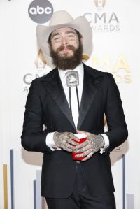 Post Malone attends the 57th Annual CMA Awards
