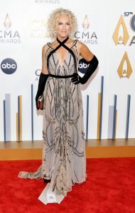 Kimberly Schlapman attends the 57th Annual CMA Awards