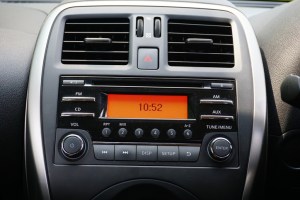 Radio panal control in Car, Dashboard