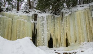 The upper peninsula of Michigan is a location with many interesting natural wonders including the Ice Caves of Eben Michigan.