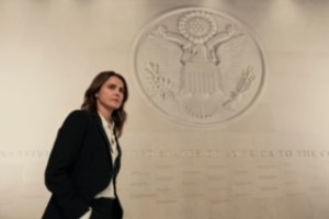 The Diplomat. Keri Russell as Kate Wyler in episode 101 of The Diplomat.