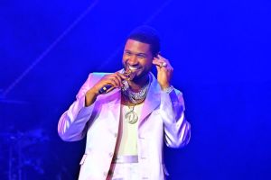 Usher at the Strength Of A Woman Festival & Summit Day 2 State Farm Arena Concert