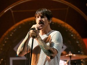 Anthony Kiedis of Red Hot Chili Peppers perform onstage during Global Citizen Festival 2023 at Central Park on September 23, 2023 in New York City.