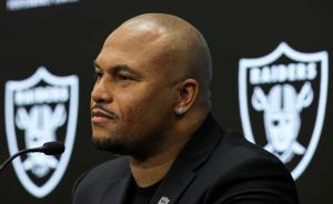 Las Vegas Raiders Introduce Antonio Pierce As Head Coach, Tom Telesco As General Manager