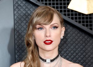 Taylor Swift attends the 66th GRAMMY Awards