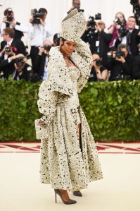 Rihanna at the Heavenly Bodies: Fashion & The Catholic Imagination Costume Institute Gala - Arrivals