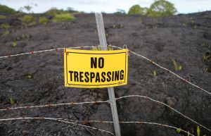 No Trespassing Sign