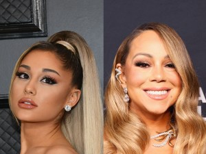 Ariana Grande attends the 62nd Annual GRAMMY Awards , Mariah Carey attends the 2024 Recording Academy Honors presented by The Black Music Collective