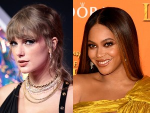 Taylor Swift attends the 2023 MTV Video Music Awards, Beyonce Knowles-Carter attends the European Premiere of Disney's "The Lion King"