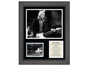 tom petty memorabilia plaque