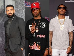 Drake, Metro Boomin, Future on the red carpet