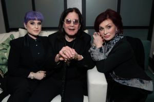 Kelly Osbourne, Ozzy Osbourne and Sharon Osbourne attend the after party for the special screening of Momentum Pictures' 'A Million Little Pieces' on December 04, 2019 in West Hollywood, California.