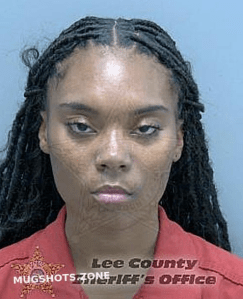 Aukievah Reddick mugshot (via Lee County Sheriff's Office)