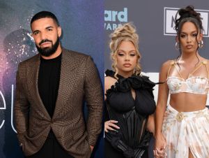 drake, latto, Brooklyn on the red carpet