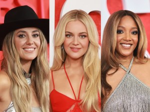 Lainey Wilson, Kelsea Ballerini, Mickey Guyton attends the 2024 CMT Music Awards, 10 Female Hotties And Horrors Of The 2024 CMT Awards.