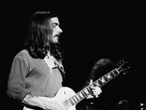 Dickey Betts of American rock group The Allman Brothers Band performs at the last night at Fillmore East, a nightclub on Second Avenue, New York City, before the closing of the venue, 27th June 1971.