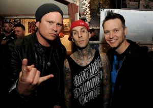 Members of Blink-182 posing for photo. What would it sound like if Blink-182 sang Dr. Seuss books?