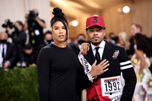Chance the Rapper and his wife Kirsten Corley at The 2021 Met Gala Celebrating In America: A Lexicon Of Fashion - Arrivals chance the rapper divorce