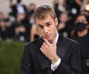 Justin Bieber attends The 2021 Met Gala Celebrating In America: A Lexicon Of Fashion