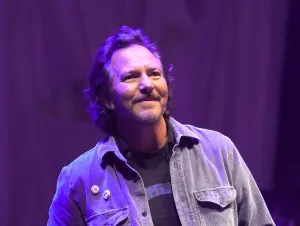Eddie Vedder And The Earthlings perform at the Beacon Theatre on February 03, 2022 in New York City.
