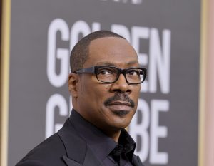 Eddie Murphy attends the 80th Annual Golden Globe Awards, Multiple Crew Members Hospitalized On Set Of Eddie Murphy's Film.