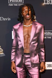 Lil Nas X attends the Pre-GRAMMY Gala & GRAMMY Salute To Industry Icons Honoring Julie Greenwald & Craig Kallman
