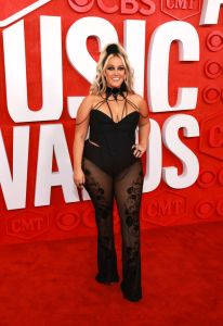 Priscilla Block attends the 2024 CMT Music Awards